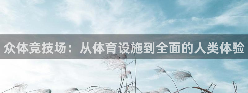 意昂体育4平台：众体竞技场：从体育设施到全面的人类体