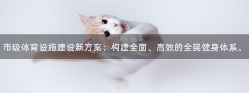 意昂体育4平台APP：市级体育设施建设新方案：构建全