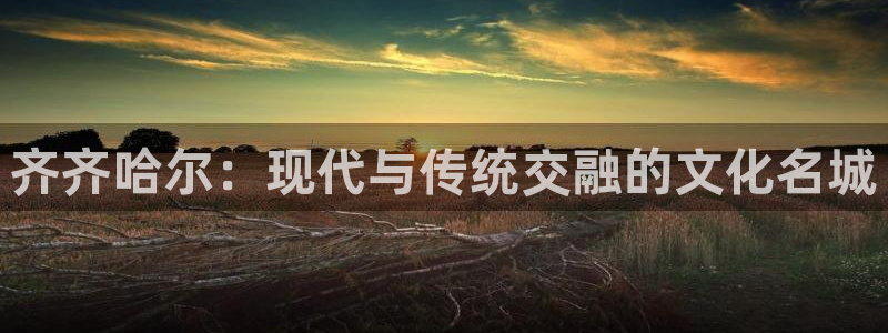 意昂体育4软件：齐齐哈尔：现代与传统交融的文化名城