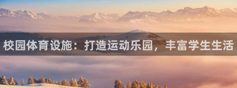 意昂体育4招商电话是多少号码：校园体育设施：打造运动