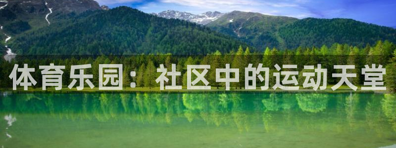 意昂体育4平台假的吗是真的吗吗：体育乐园：社区中的运