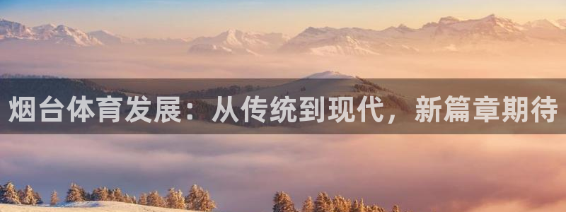 意昂体育4官方客服电话：烟台体育发展：从传统到现代，新篇章期